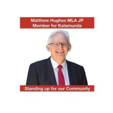 Gold sponsor Matthew Hughes MLA